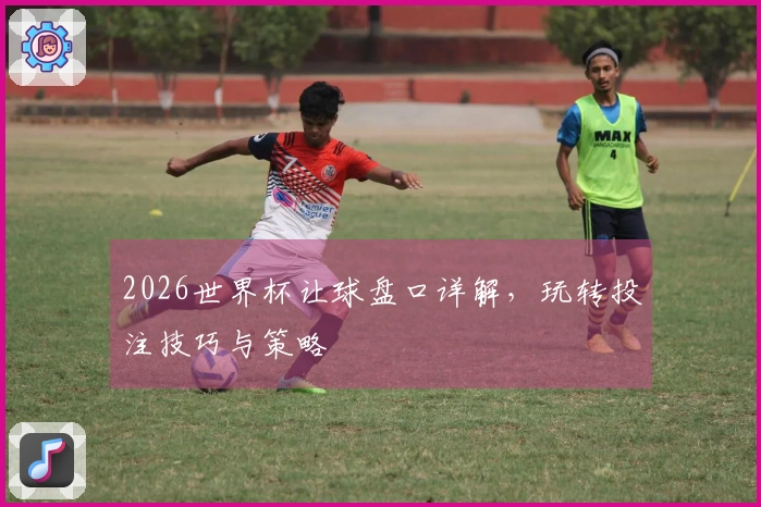 2026世界杯让球盘口详解,玩转投注技巧与策略